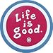 Life is Good 4 Circle Sticker