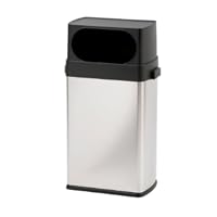 Seville Classics Trck15933 17-Gallon Ultrahd Commercial Stainless Steel Trash Bin