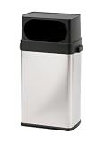 Seville Classics Trck15933 17-Gallon Ultrahd Commercial Stainless Steel Trash Bin