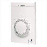 Dimplex #ETD620W2 Electronic Line Voltage Thermostat Double Pole, White