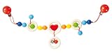 Heimess Heart Double Clip Pram Chain