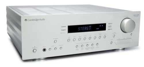 Cambridge - 640R Home Theater Receiver - Silver