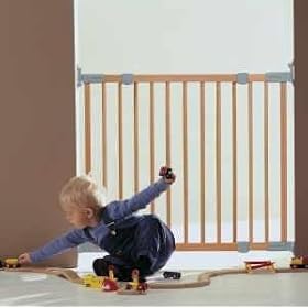 Flexi Fit Wooden Stair Gate Safety Gate