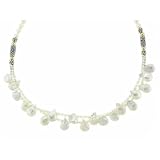 Freshwater Cultured Pearl & Coin Pearl Necklace by Esther Kamin, 16
