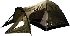Backside T-3 3 person 3 season Tent (Green Black) by Backside