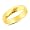 10K Yellow Gold 4mm Lady's Wedding Band Ring Size 6