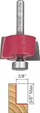 Freud 32-306 5/8-Inch Height Rabbeting Router Bit with Solid Pilot with 1/4-Inch Shank