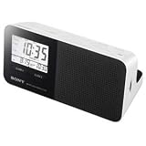 Sony ICFC705 AM/FM Clock Radio (White)