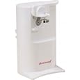 Brentwood Electric Can Opener with Built in Sharpener, White