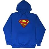  : Superman Officially Licensed Royal Blue Hooded Sweatshirt