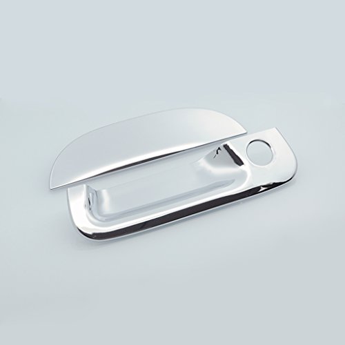 E-Autogrilles Triple Chrome Plated ABS Tailgate Handle Covers for 97-03 Ford F-150 / 04 Ford F-150 Heritage / 99-07 Ford F-250/350/450 / 01-05 Ford Explorer Sport Trac (64-0301)