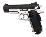 Daisy Air Guns - Powerline .177cal 15sh Silver/Black CO2 BB Repeater Pistol
