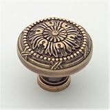 St. Georges 1402PA 1-1/2 Knob Polished Antique