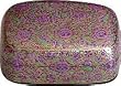 Small Jewelry Boxes Papermache Christmas Present Size: 5.5 inches X 4 inches