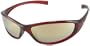 Nike Tarj Round RD.M Sunglasses, EV0179-601, Translucent Varsity Red Frame/ Gray Lenses/ Multilayer Gold Flash