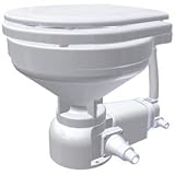 Raritan Sea Era Marine Size Electric Toilet - Fresh Water Solenoid - Straight & 90 Degree Discharge - 12V