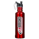 Carolina Hurricanes NHL 26Oz Stainless Steel Water Bottle With Pop-Up Spout