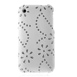 iPhone 3G / 3GS ケース （カバー） ホワイトラインストーン