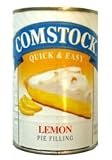 Comstock Quick & Easy Lemon Cream Pie Filling,