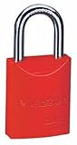 Master Lock 6835KARED High-Visibility Keyed-Alike Aluminum Padlock, Red Master Lock [並行輸入品]