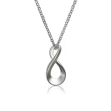 Sterling Silver Infinity Pendant with Chain
