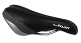 Velo Men's Plush Saddle w/ Lycra Cover 267 X 167 Mm. Black/gray - 476g