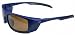 L.S.D. Eyeware シャドウ Mat Blue frame&Dark Brown Polarized Lens