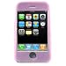 Apple iPhone Premium Silicone Case Cover with Universal Screen Protector - 5 Color Options, PINK