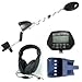 Falcon Metal Detector Package by Gold Century Headphones and Sand Scoop LCD Display Auto ground bal. Water proof coil.