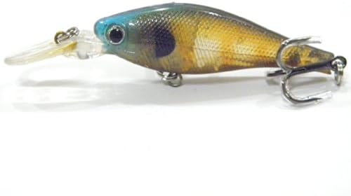 wLure Crankbait Fishing Lure Wide Wobble Slow Floating Hard Bait M515