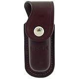 Burgundy Leather Sheath Only for Alpha Folder, Wood - Accessories by BUCK