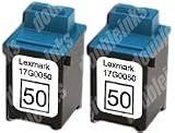 Double Pack Lexmark 50 (17G0050) Black Remanufactured