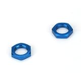 Team Losi 20mm Wheel Hex Nuts, Blue: LST2, Muggy by TEAMLOSI
