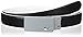 Nike Women's Silver-Tone Plaque Reversible Belt
