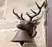 Cast Iron Deer Head Doorbell
