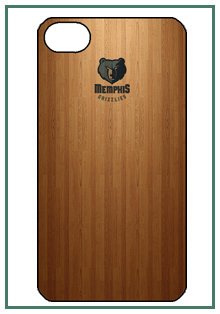 Memphis Grizzlies NBA Team Logo Wood Floor Pattern iPhone 4s iPhone4s Black Designer Hard Case Cover