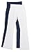 Basic House Women's Fold over Waist Solid and Contrast Lounge Pants