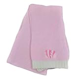 NFL Football Cincinnati Bengals Light Pale Pink White Angora Knit Winter Scarf