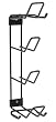 Racor PG-2R Pro Golf Storage Rack, Black