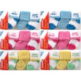 3-Pack I Love Mommy/Daddy Newborn Socks by Playskool