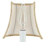Camel Shield Lamp Shade Silk Quilted Wall Sconce Mini