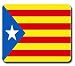 Estelada Catalan Republic Flag Mousepad Mouse Pad Mat