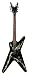 Dean Dimebag Guitar, Black Bolt ML with Floyd Rose Locking Tremelo