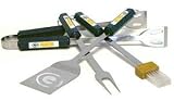 Green Bay Packers Barbecue BBQ Set - NFL Football Fan Shop Sports Team Merchandise