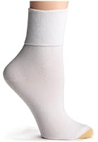 Gold Toe Women's Anklets Turn Cuff Sock, size 9-11