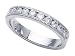 0.50 cts Round Diamonds Band - Platinum, 18kt White or Yellow Gold FREE GIFT BAG!