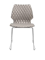 Metalmobil Set Silla 2 Uds. Uni-552 Taupe/cromo