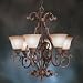 Kichler Tannery Bronze/Gold Accent Larissa Chandeliers Mid Sized