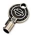 Bar & Shield Logo Ignition Key-Barrel Style