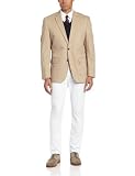 Jones New York Mens 2 Button Side Vent Olive Sport Coat